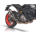 QD Exhaust Twin Gunshot Slip-on system for the Ducati Monster / + (937) 2021+